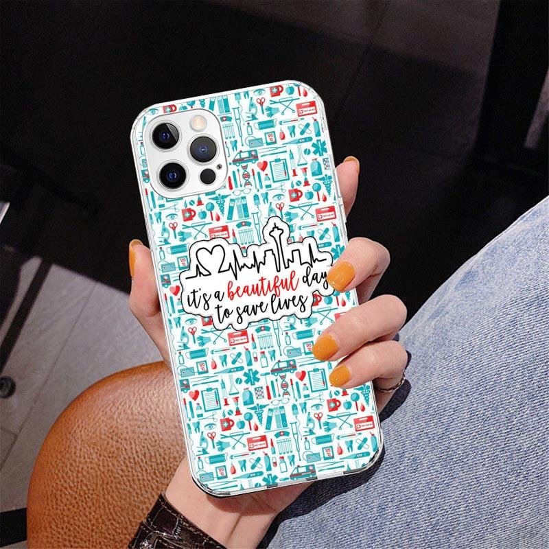 Greys Anatomy Person Phnoe Case for Iphone 17 Air 16 11 12 13 Mini 14 Plus 15 Pro Max 7 8E SE 2020 16ProMax Phone Cover Coque 16