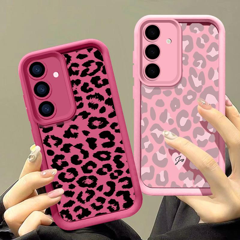 Custodia Stampa Leopardo Per Samsung Galaxy A56 5G A55 A54 A36 A35 A34 A26 A57 A16 A15 S26 S20 FE S21 S22 S23 S24 S25 Ultra Capa Funda