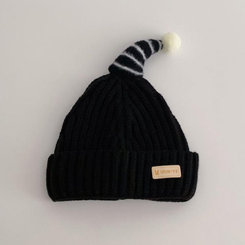 Baby hat autumn and winter children's wool hat cute knitted hat girls pullover hat infant warm hat