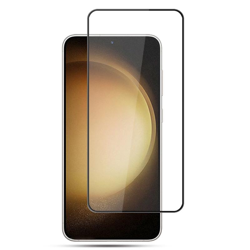 

AMORUS For Samsung Galaxy S25+/S24+ Tempered Glass Screen Protector 9H Full Glue Phone Film Black