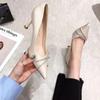 Fashion High Heels Shoes for Women Party Sexy Leather Casual Popular Stylish Luxury Brand Comfortable and Elegant Young Chic Woman Pumps