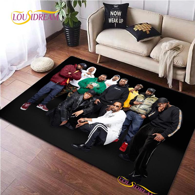 Music Star Rectangle Hip-Hop Carpet for Living Room Bedroom Rug Kitchen Kids Door Unslip Floor Mats Gift Photography Props Rug