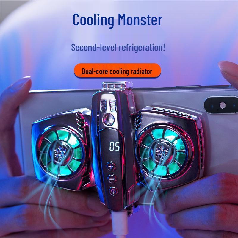 Semiconductor Cooling Back Clip for Mobile Phones - Keeps Your Device Cool During Streaming and Gaming