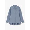 Studio Tomboy Oversized Shirt With Back Button Detail 9105121101ar 