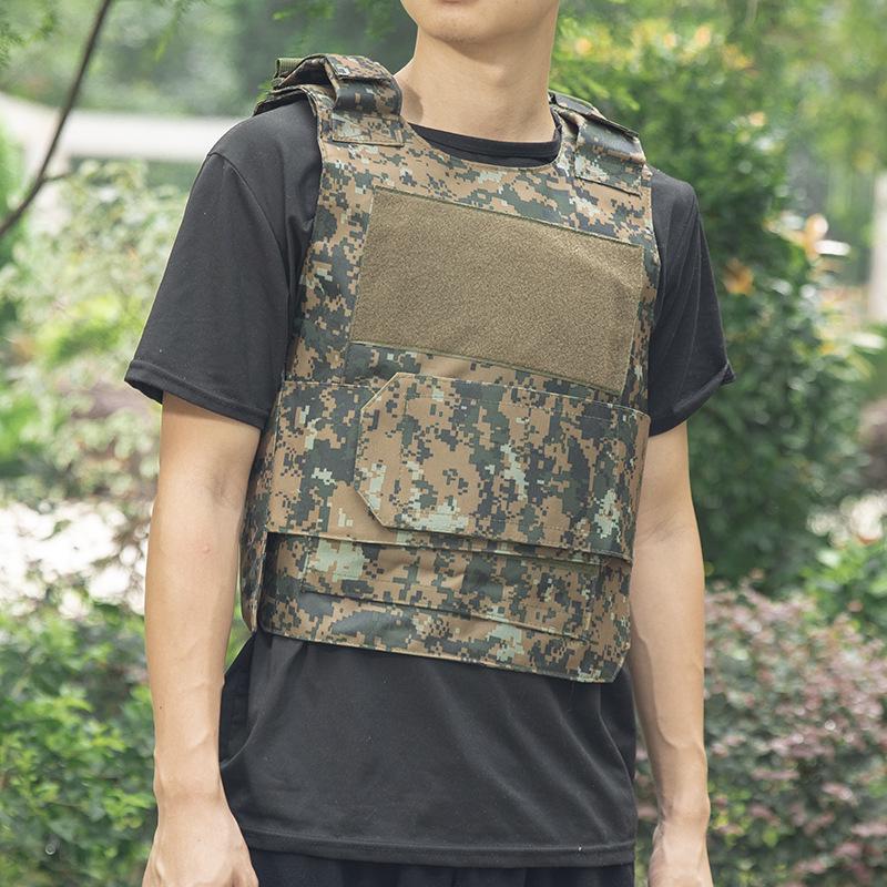 Convenient Lightweight Tactical Camouflage Vest: Multifunctional Military Training Protection