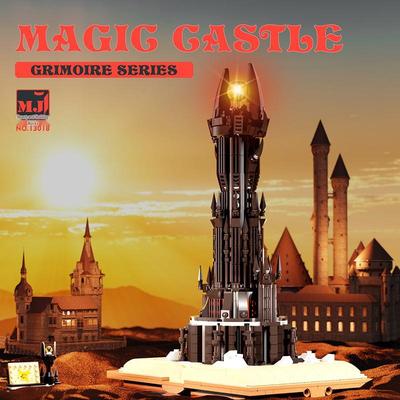 Lego-Kompatibler Harry Potter Magischer Schlossturm - Pädagogisches Bauspielzeug für Kinder