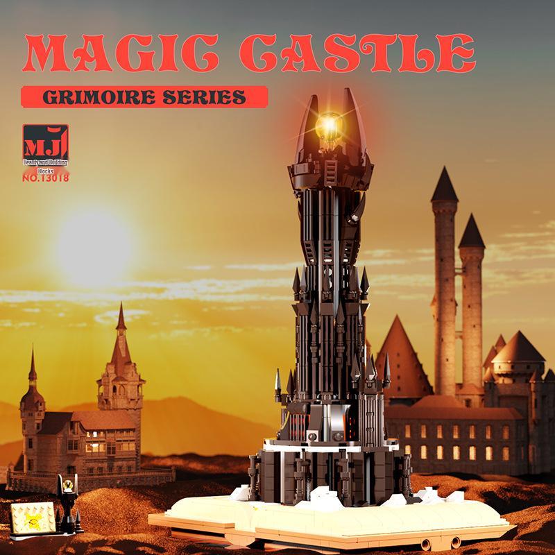 Lego-Compatible Harry Potter Magical Castle Tower - Educational Building Blocks Toy for Kids