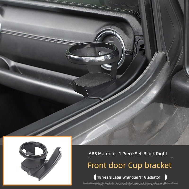 18 Models Wrangler Restoration Metal Walkie-Talkie JL Wrangler Multifunctional Water Cup Bracket Car Phone Holder