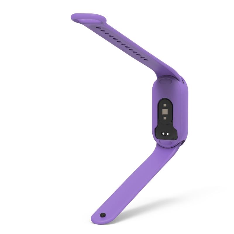 Silicone Screen Protector Housing Compatible for Mi-Band 8 Scratched Resistant Protective Cover Bumper-Shell Shockproof