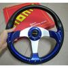14-Inch Carbon Fiber Racing Steering Wheel - Universal Fit, Modified for Imitation Racing