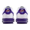 Nike Baskets Air Force 1 07 LV8 EMB Blanc Court Violet Homme DB0264-100