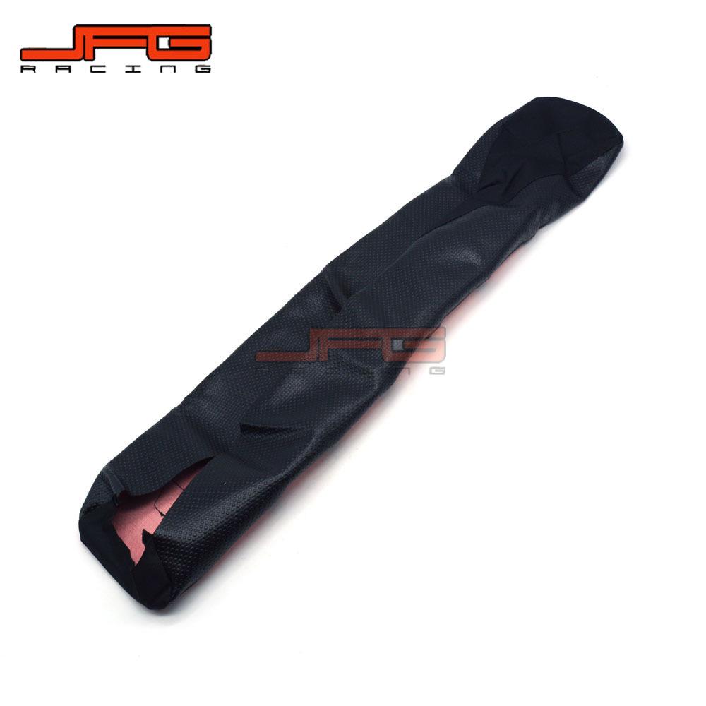 Red Waterproof Non-Slip Seat Cover for RM125/250 01-12 Off-Road Motorcycle