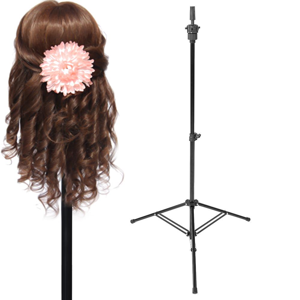 

Salon Upgrade Wig Tripod Stand Mannequin Head Tripod Hairdressing Training Holder