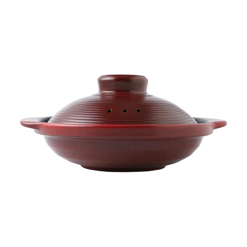ZISIZ Ceramic Casserole Pot with Lid
