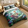 Adventure Journey Theme Personalized 3Pcs Bedding Set Custom Text & Name 1 Sheet 2 Pillowcases Household Bedding 1pc