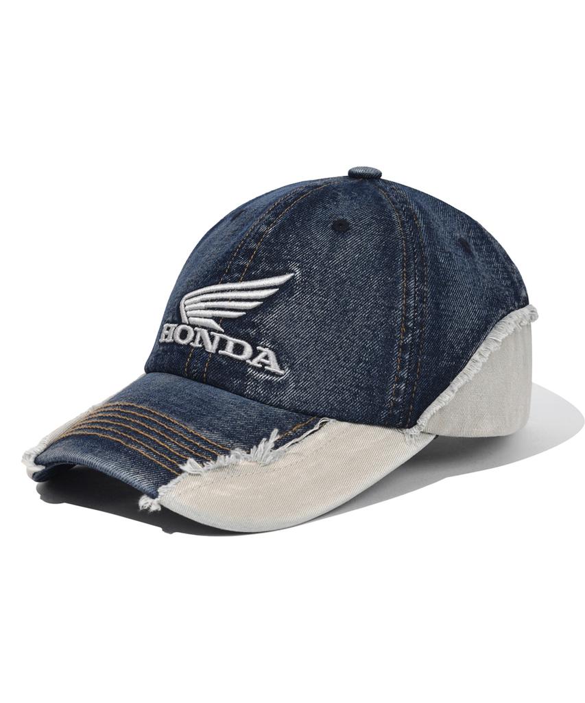 PHYPS MOTORCYCLE Vintage Cutoff Cap Dark Navy