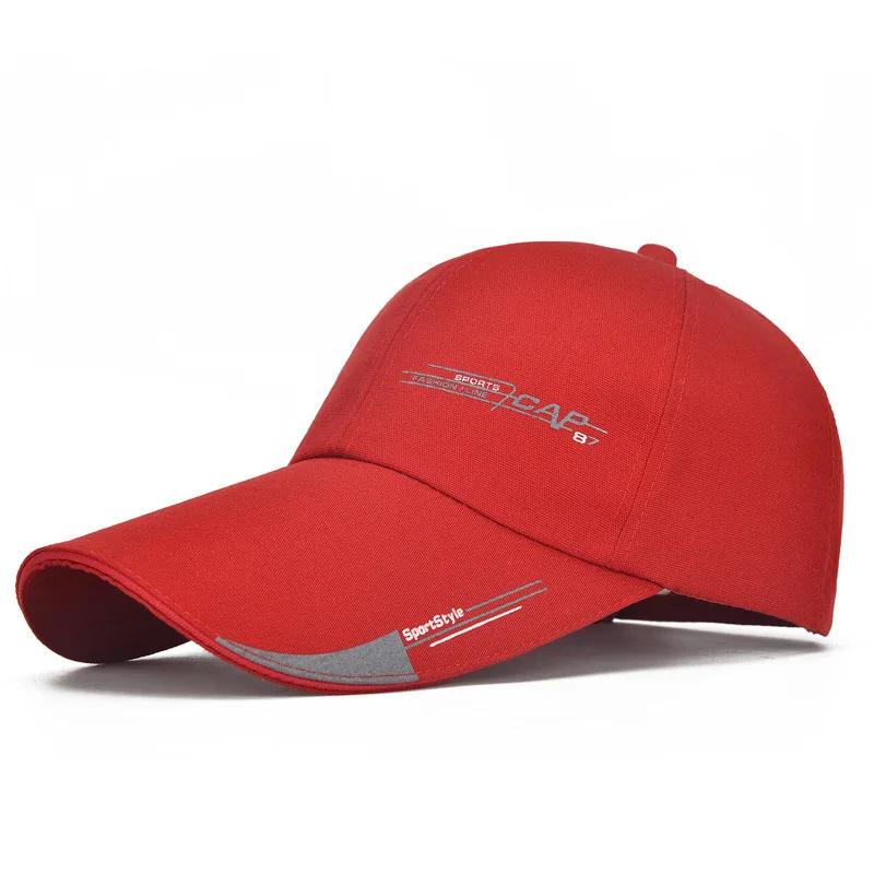 

Бейсболки для мужчин с длинным козырьком, кепка-snapback, для активного отдыха на природе, защита от солнца, Gorras Adjustable