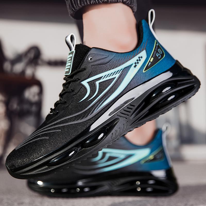 Men’s Red Sports Basketball Shoes Street Style Running Sneakers Shoes Students Over Sized Jogging Shoes