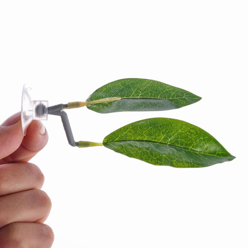 1 Peça Folha Ornamental Artificial Rede para Desova de Peixes Decoração de Aquário para Animais de Estimação Peixes Betta Plantas de Relaxamento e Brincadeira Decoração de Aquário