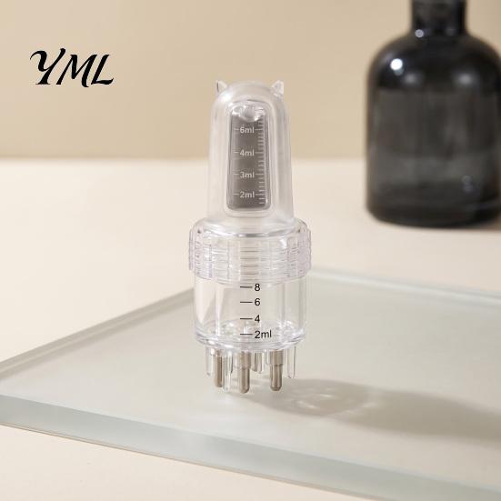 Hair Growth Oil Dispenser Applicator for Men Women, 8ML Essence Tool, Root Massage Comb Precise & Even Application, Scalp Treatment