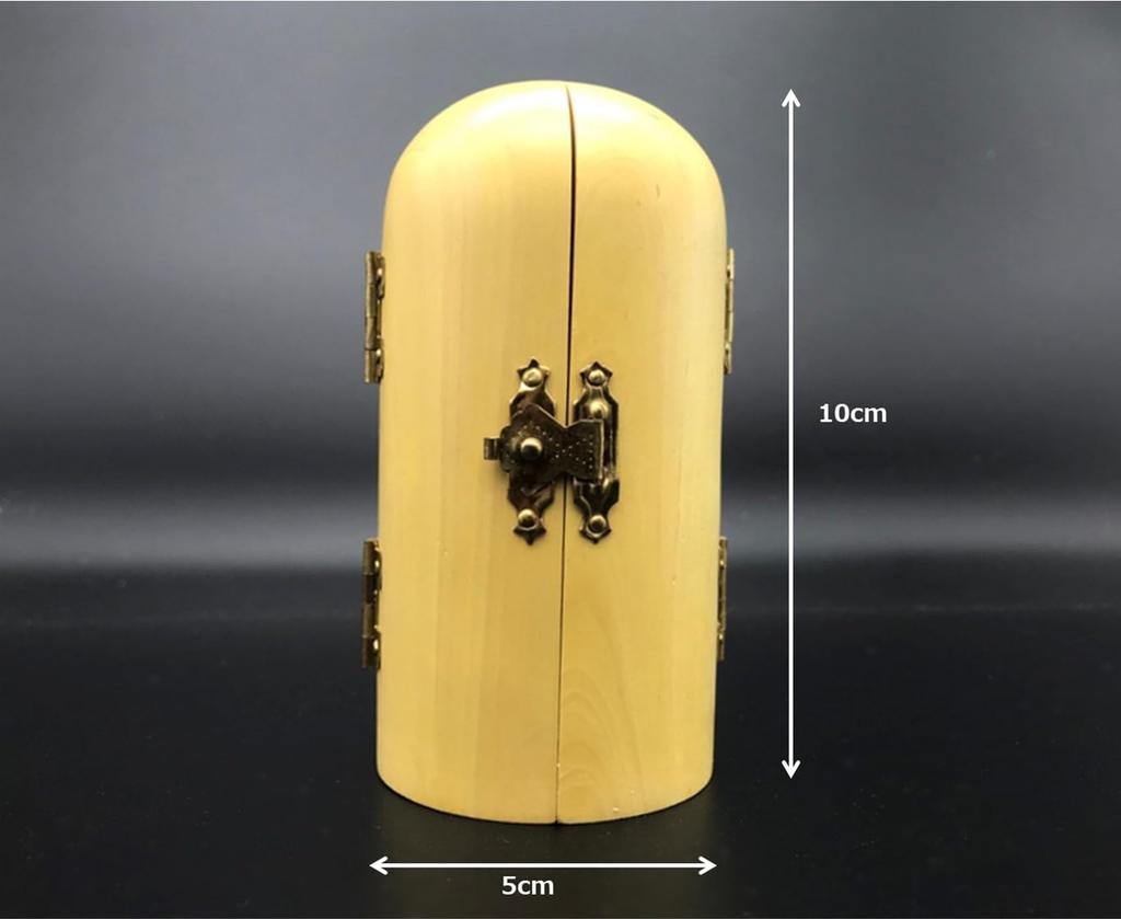 Compact wooden Buddha mini Tathagata set statue, Sanpobutsu,