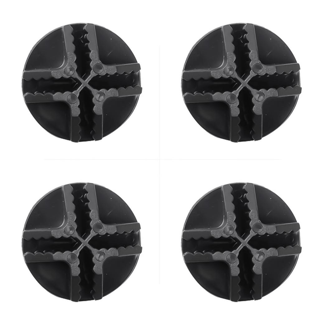 Pachet de 4 conectori pentru grile multifuncționale Accesoriu portabil pentru soluții de depozitare pentru rafturi din sârmă și dulapuri modulare