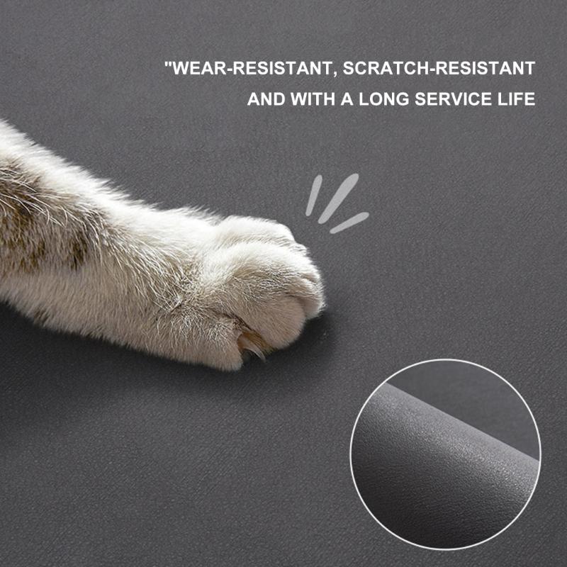 Pet Food Bowl Mat Placemat With Super Absorbent Layer Feeding Station Surfaces For Easy Cleaning Large Size