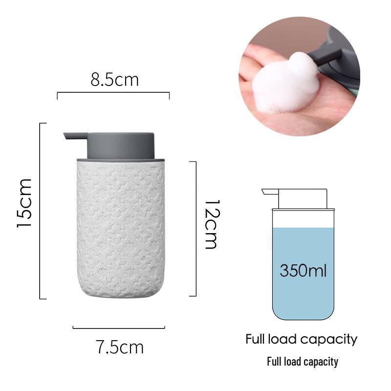 OIMG Ceramic Foaming Soap Dispenser