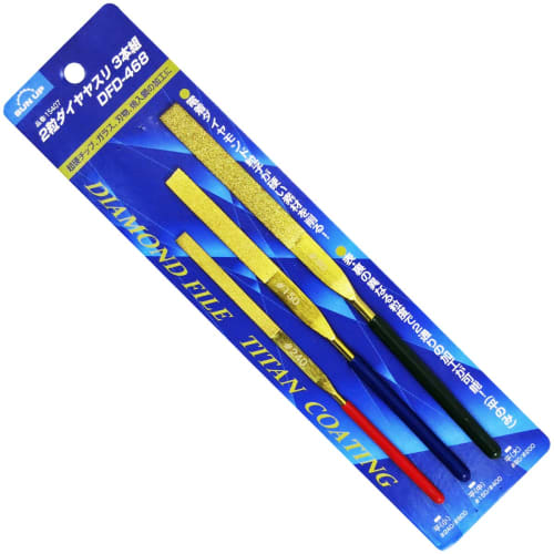 

KONYO SUN UP 2-Grit Diamond File Set of 3 (DFD-468)