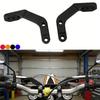 Verstellbarer Universal-Lenkerschutz Motorrad-Handschutzhalterungen Passend für die meisten 22mm & 28mm Lenker für einfache Bedienung