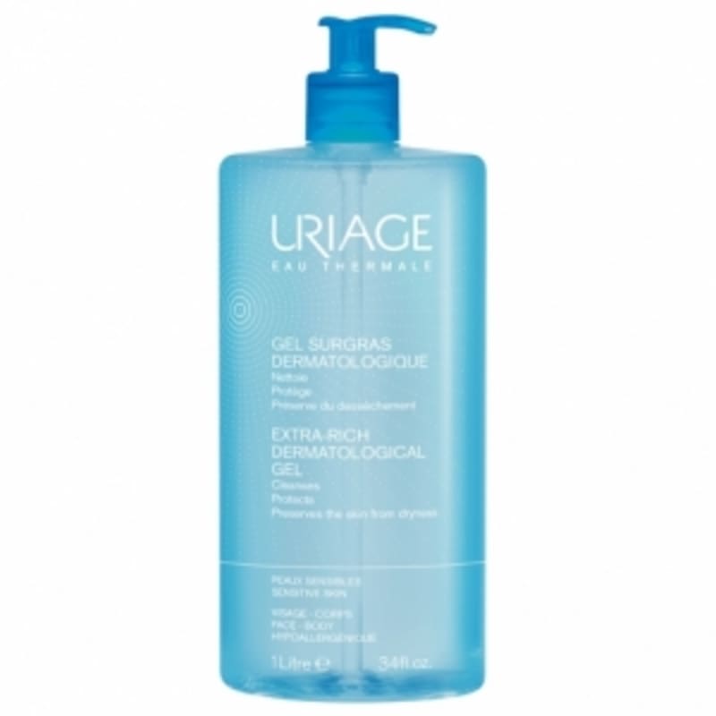 Uriage Surgras Liquid Cleansing Gel 1 Liter (large Capacity)