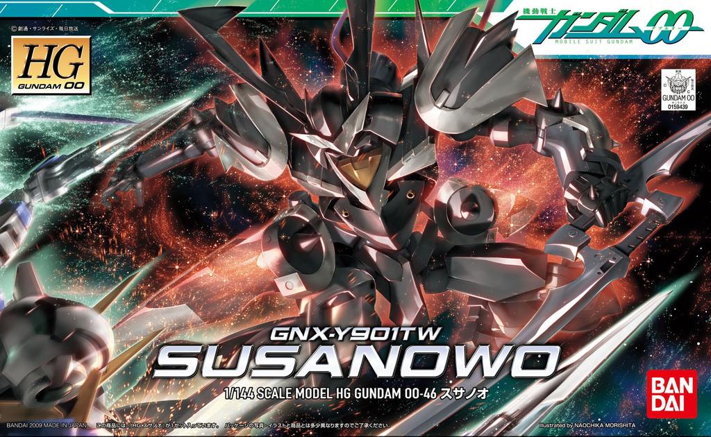 HG Susanoo Suit Gundam 1/144 GNX-Y901TW (Mobile 00)