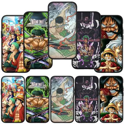 For Samsung Galaxy S25 S24 S23 iPhone 17 16 15 Xiaomi Redmi Note 14 13 12 11 Plus Pro Max Phone Case Lovely Roronoa Zoro One Piece Luffy OPPO Huawei