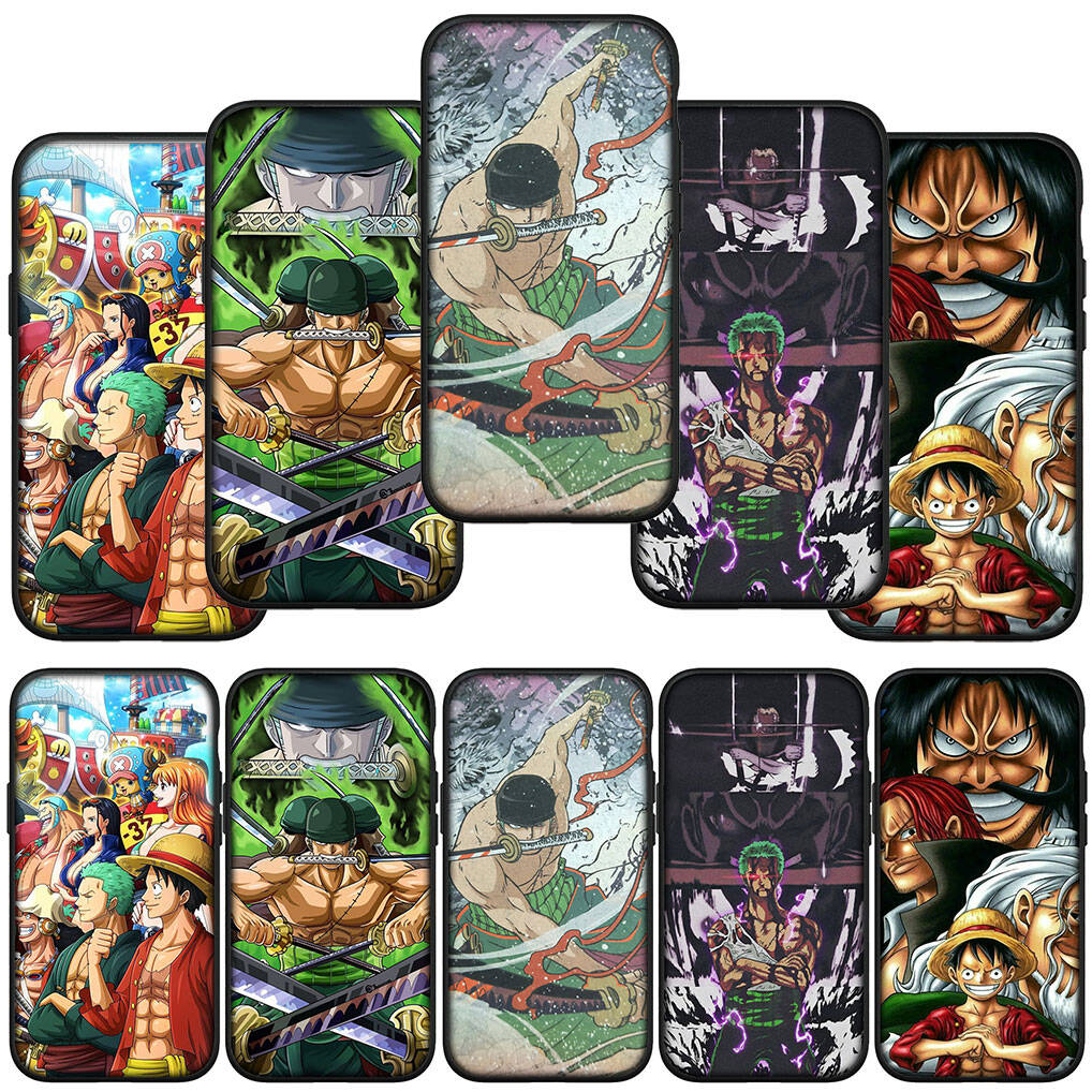 Für Motorola Moto Edge 70 60 50 G54 G86 Samsung Galaxy S25 iPhone 17 16 15 Redmi Note 14 Pro Max Handyhülle Süße Roronoa Zoro One Piece Luffy Hülle