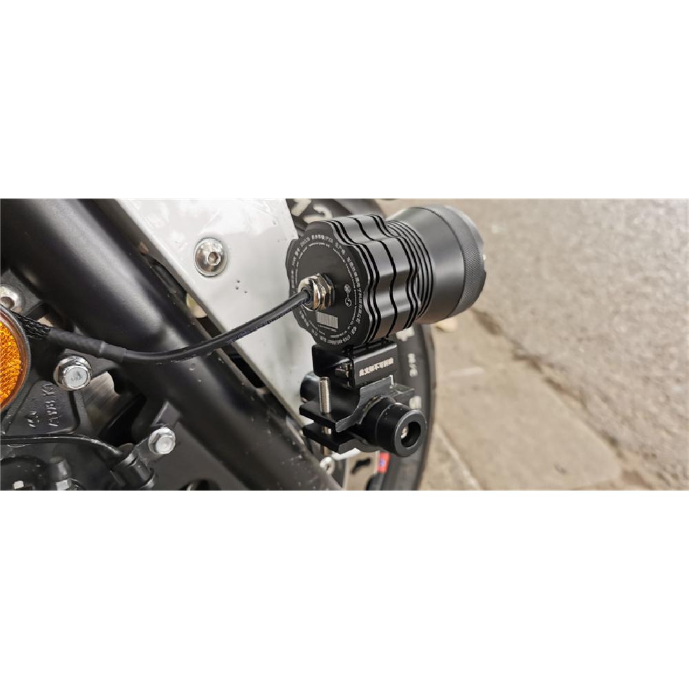 1 Pair M8 M6 Motorcycle Mount Bike Sport Tail Light Spotlight Bracket LED Headlight Fog Light Mounting Bracket Post Support Base