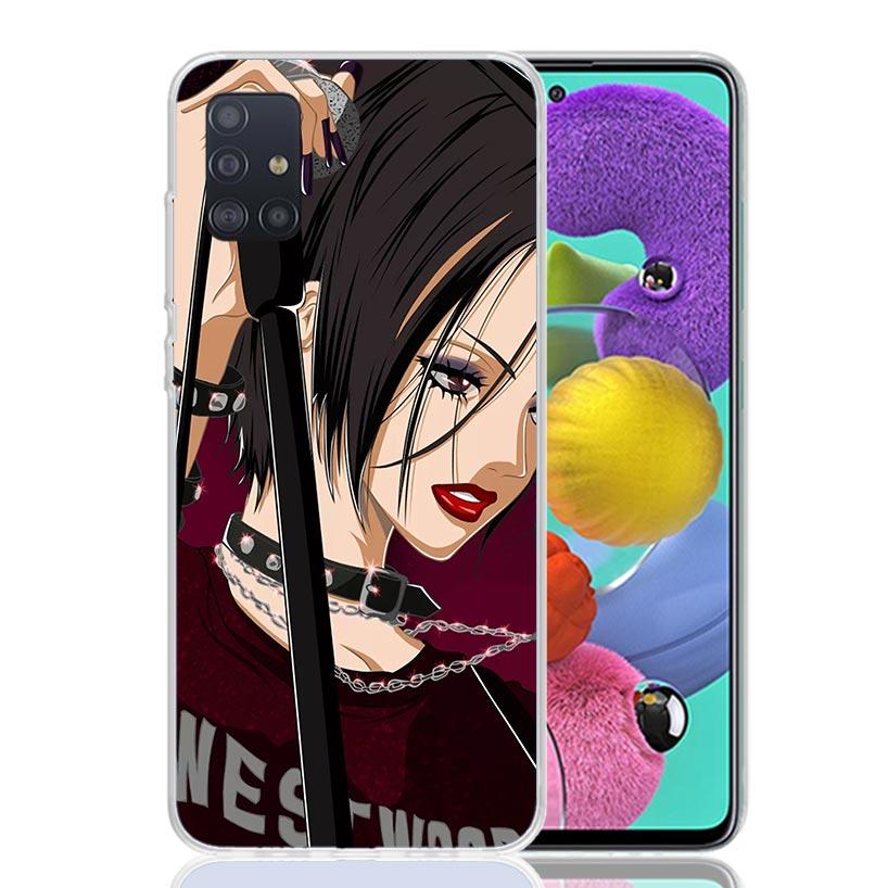 

Anime Oosaki Nana Phone Case for Samsung Galaxy A52 A51 A50S A12 A22 A32 A72 A10S A30S A31 A71 Note 20 Ultra 10 Plus S10 Galaxy Samsung A22 5G