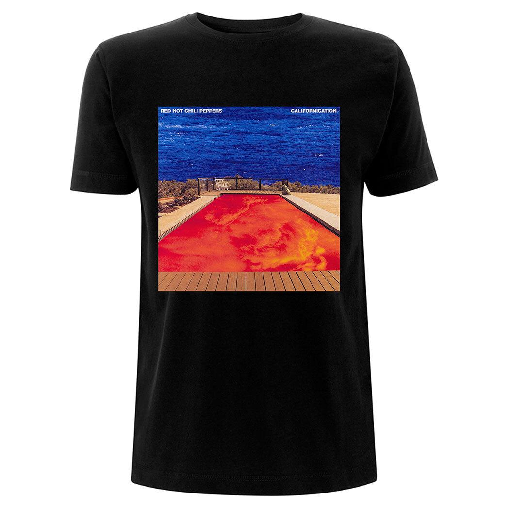 Футболка Red Hot Chili Peppers Californication Альбом Рок Официальная Черная 2XL