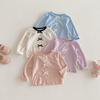 Girls' Bowknot T-shirt - 2026 New Spring Korean Style