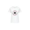 (WMNS) Chuck Taylor All Star Round Neck Short Sleeve 'White' Women's 10017759-A04