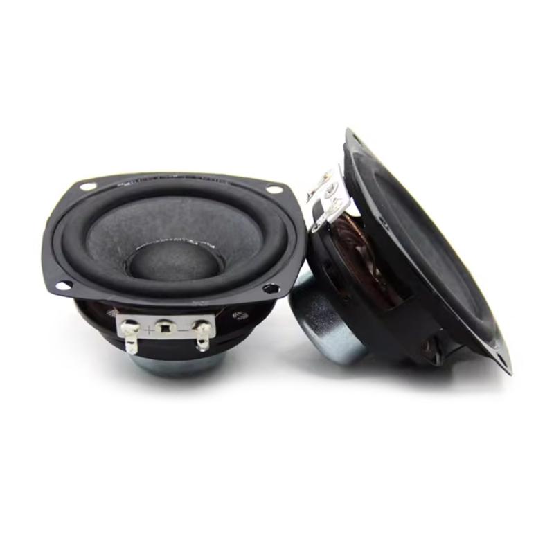 2 יחידות 66 מ"מ 4 אוהם 25W רמקול מלא גומי צד NdFeB מגנטי רמקול נייד סאונד קולנוע ביתי