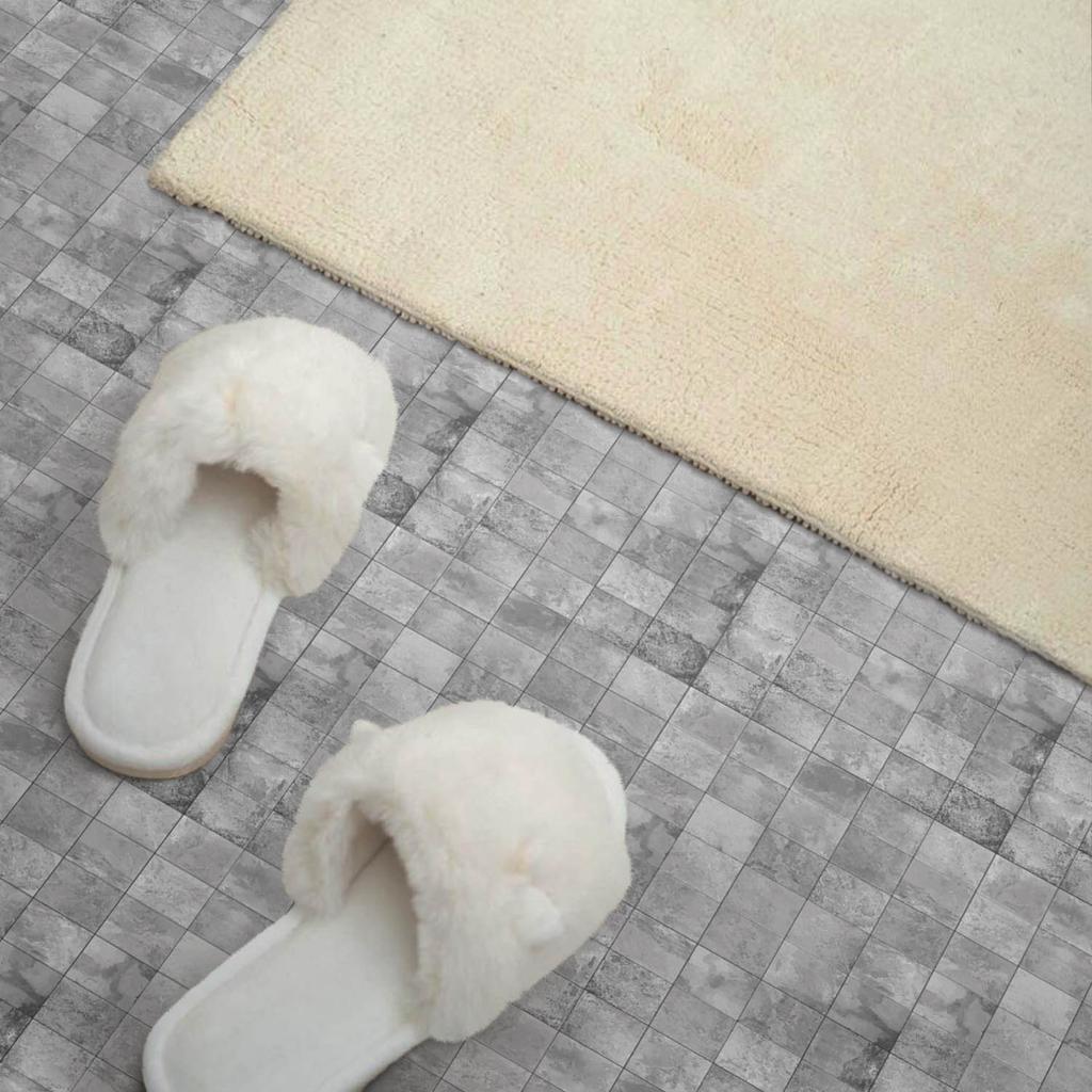 Package of PVC Tiles with a Pattern for the Living Room Self-Adhesive Stone Tile Pattern 9X30X30 Cm