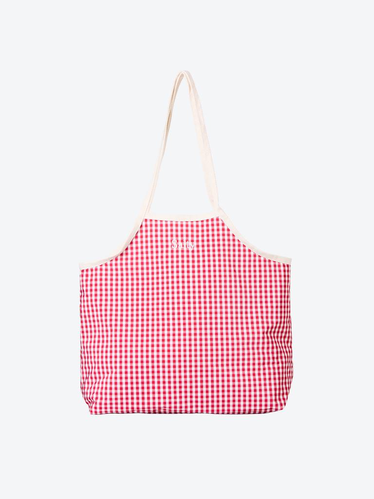 Shoopen Gingham Check Summer Shoulder Bag Hpabtgs201