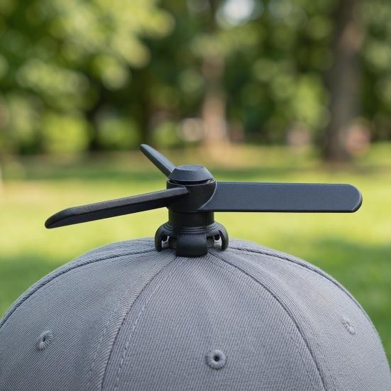 Hat Lightweight Button Spinner Party Hat Propeller Clip Detachable Dragonfly Baseball Cap