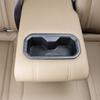 Car Interior Accessories 2-row Cup Holder Rear Drainage Cup Frame Trim ABS For Renault Grand Koleos 2024-2026 LHD/RHD