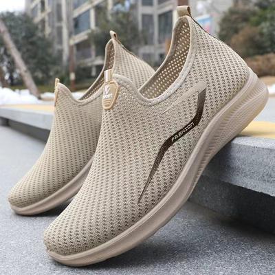 Herenschoenen lente special voor herenschoenen casual schoenen ademende vliegweefsel sportschoenen
