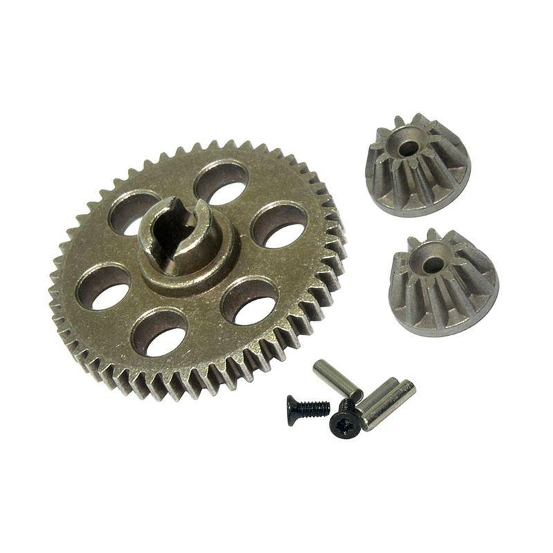 A84X-2 Set Metal Spur Gear & Drive Gear For HBX HAIBOXING 901 901A 903 903A 905 905A 1/12 RC Car Upgrades Parts Spare