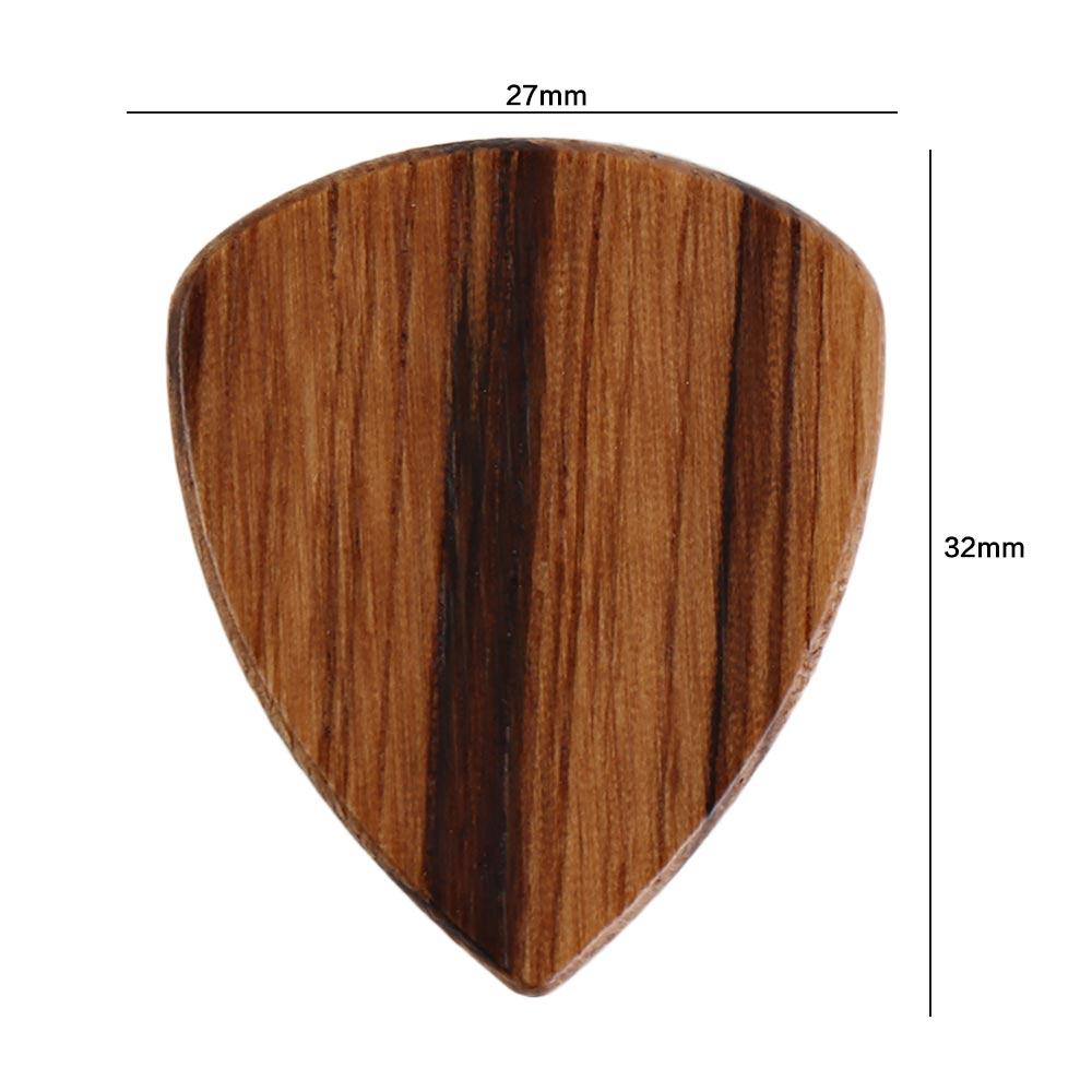 For Electric Guitar Hearted Shape For Ukulele Finger Guitar Pick Acoustic Guitar Pick Guitars Accessories Wooden Guitar Pick