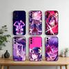 Oshi No Ko A-Anime C-Cute Phone Case For Samsung S25,S24,S21,S22,S23,S30,Ultra,S20,Plus,Fe,Note,10,9,5G Black Cover