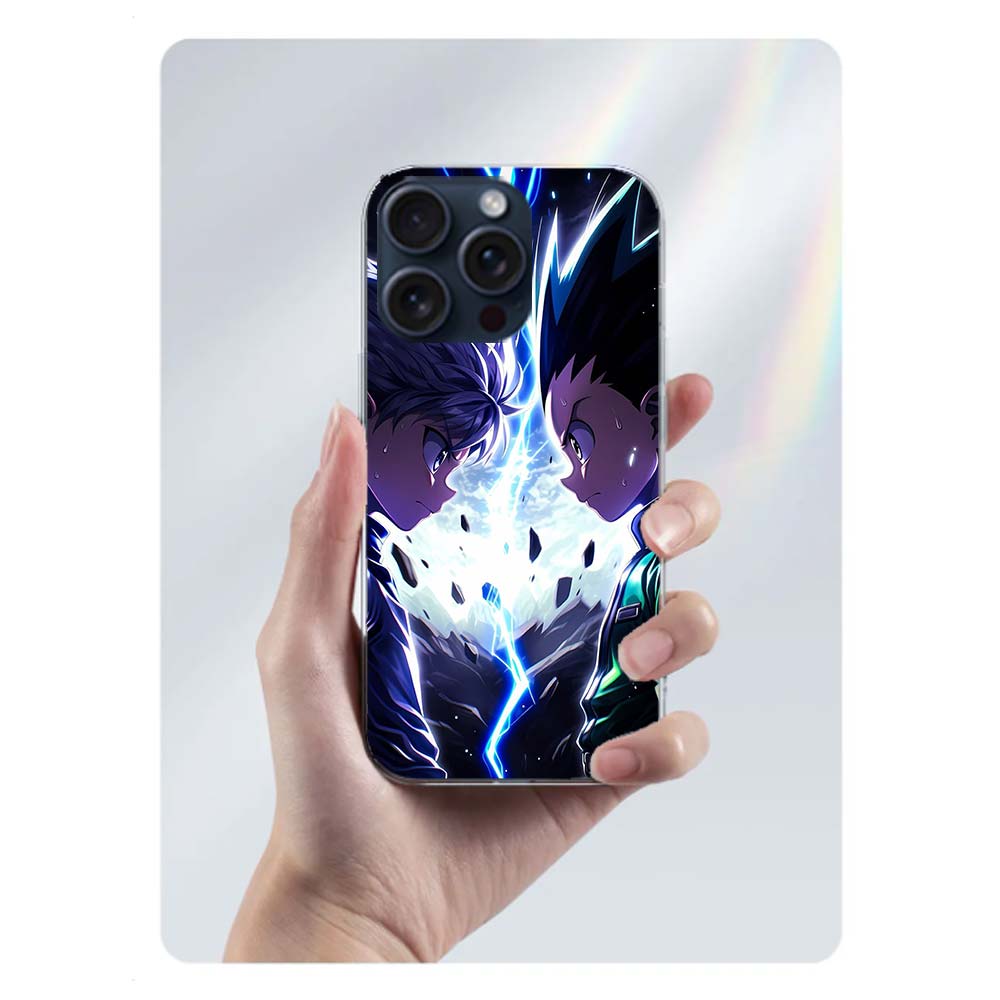 Hunter x Hunter Clear Phone Case For Iphone 17 Air 16 Pro Max 15 Pro 14 Plus 17E 16E 11 13 12 Mini Cover Cases Fundas Cell TPU C iPhone 15