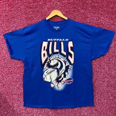Junk Food NFL Buffalo Bills Blue Logo TShirt XL Unisex T-Shirt